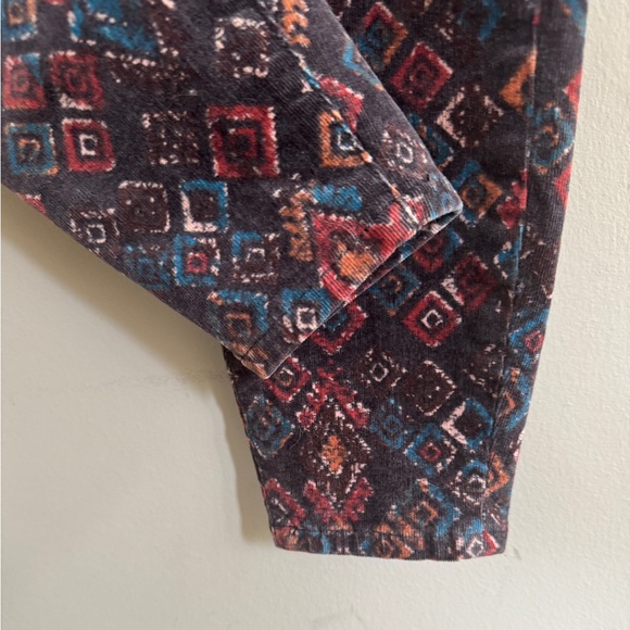 Anthropologie pattern, corduroy pants - Picture 3 of 10